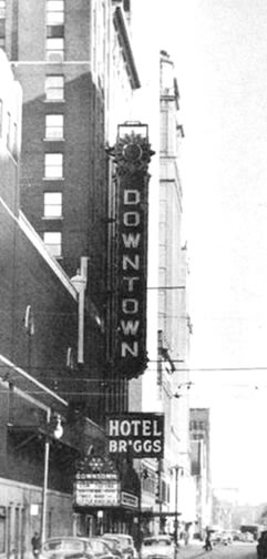 United Artists Theatre - Old Photo (newer photo)